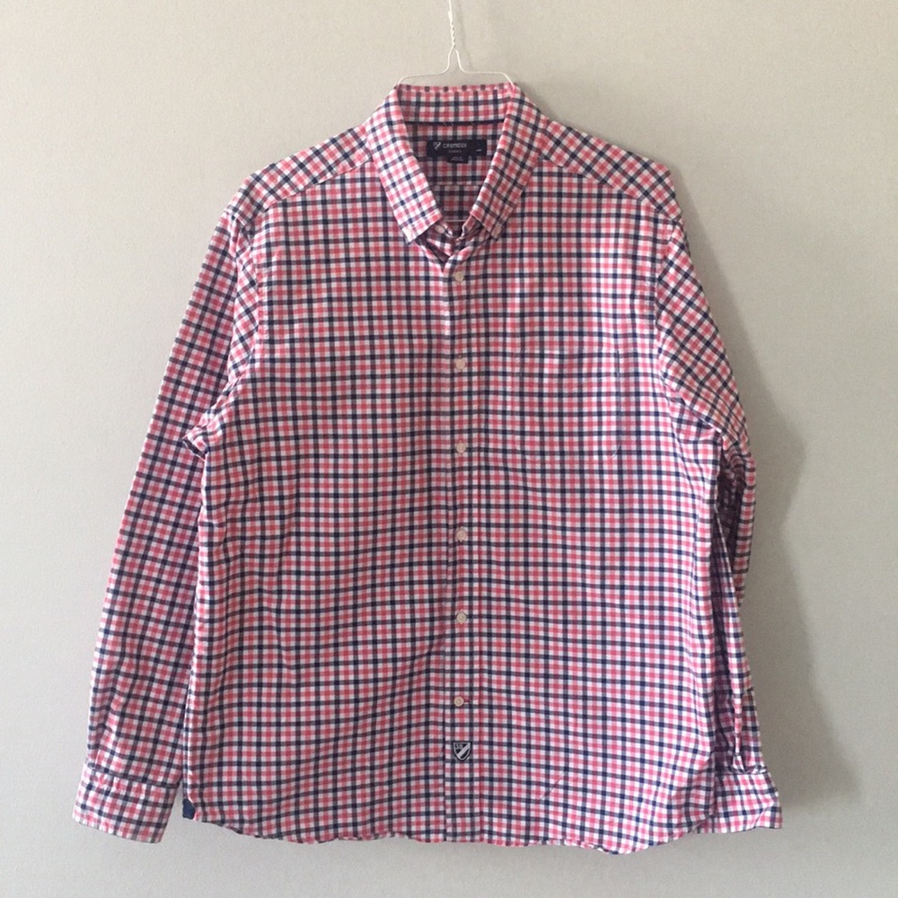 Men’s Cremieux classic button down size Large